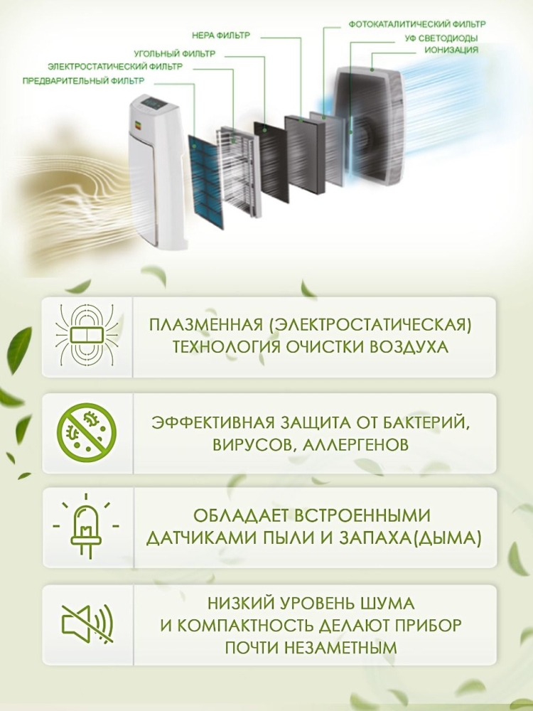 ���������� ������� AIC XJ-4000, HEPA, �����, �������, ��������������, �����